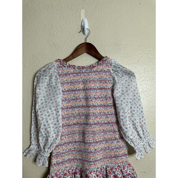 LoveShackFancy Ensley Dress Smocked Girls 8-9 Yrs - Picture 4 of 9